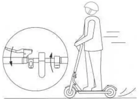SENCOR Scooter TWO LONG RANGE 2021- speed is reached