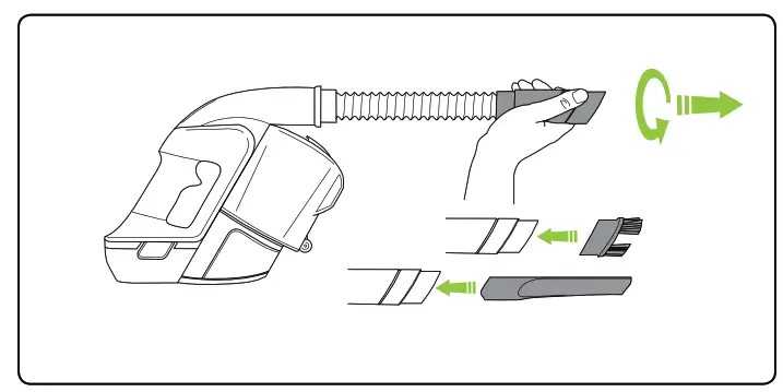 Bissell 19851 Multi Auto Vacuum - Operation 1