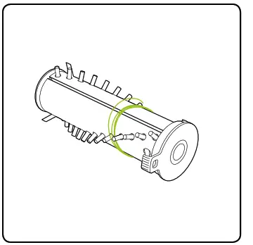 Cleaning with Motorized Brush Roll 4