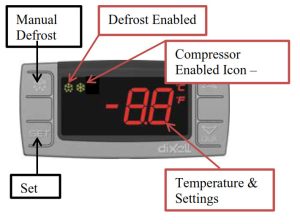 LEER Storage Freezer-Electronic Controls