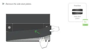 Apple Pro Display XDR Recycling -side dust plates