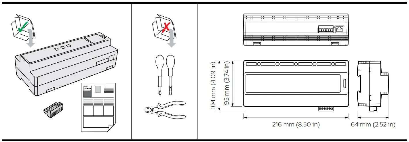 PHILIPS DDBC320 DALI 2 Driver Controlle - fig
