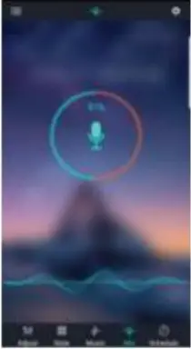 Worldsemi WS2812 LED Strip Light With Remote - Rhythm mode interface