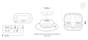 JBL REFLECT FLOW PRO Quantum 350 Wireless Gaming Headse - Charging