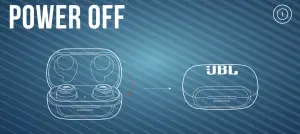 JBL REFLECT FLOW PRO Quantum 350 Wireless Gaming Headse - POWER OFF