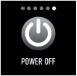 Power Off interface