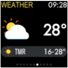 Weather interface
