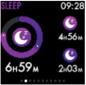 Sleep monitor period Interface