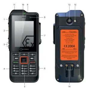 i safe MOBILE M33A01 IS330 1 Cell Phone Zon- FEATURES