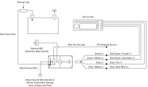 MTX Audio JWTJ97C20A TN Jeep Wrangler Vehicle Specific Subwoofer Enclosure - Factory Radio