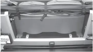 MTX Audio JWTJ97C20A TN Jeep Wrangler Vehicle Specific Subwoofer Enclosure - speaker