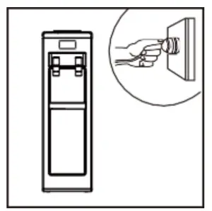 Unplug the power cord