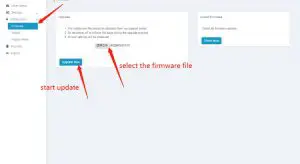FIG 12 Firmware upgrade