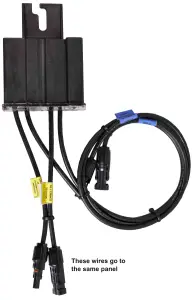 MiDNiTE SOLAR MNLSOB R1 600 Rapid Shutdown Shut Off Box Receiver - same panel