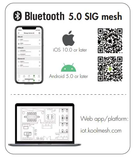 HYTRONIK Bluetooth Receiver Node - 150VA Trailing Edge Version HBTD8200T-F fig1