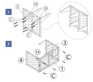ZOOVILLA PTH0842222510 Cat - ASSEMBLY