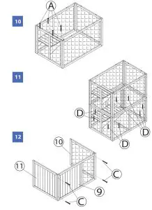 ZOOVILLA PTH0842222510 Cat - ASSEMBLY 4