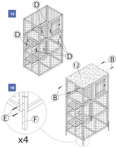 ZOOVILLA PTH0842222510 Cat - ASSEMBLY 6