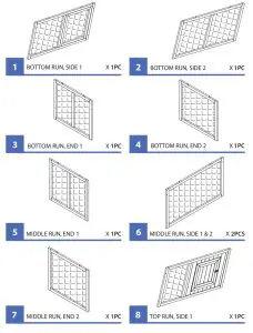 ZOOVILLA PTH0842222510 Cat - PARTS LIST