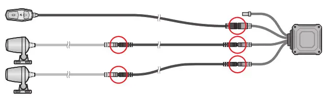 Mio MiVue M760D N594 DVR Driving Recorder- control box 2