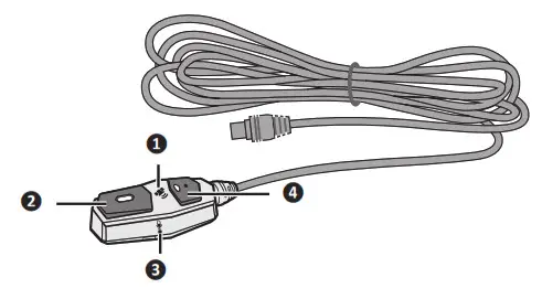 Mio MiVue M760D N594 DVR Driving Recorder- control box