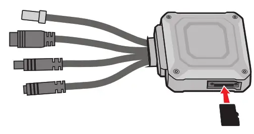 Mio MiVue M760D N594 DVR Driving Recorder- memory card slo