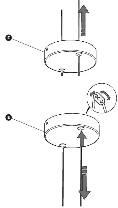 artika PDT-GDC-HD2CR LED Pendant Light - Grid-3