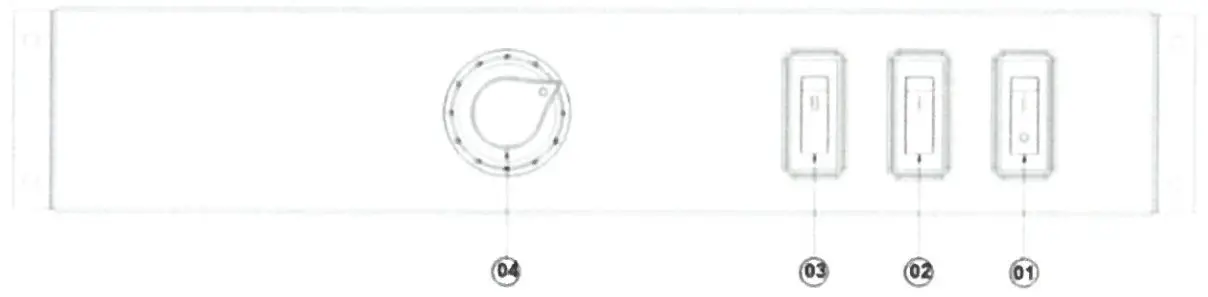 BLAUPUNKT 359775 Electric Heater Fire Stove Fireplace - control panel