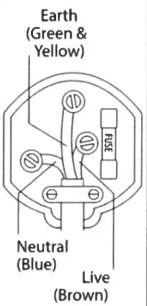 BLAUPUNKT 359775 Electric Heater Fire Stove Fireplace - natural
