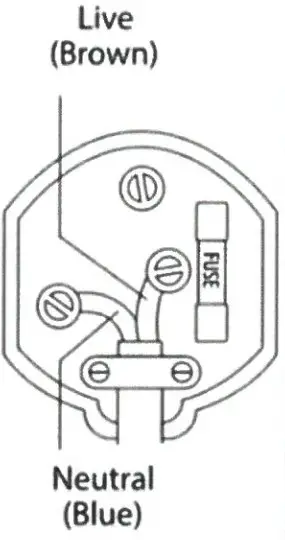 BLAUPUNKT 359775 Electric Heater Fire Stove Fireplace - warning 3