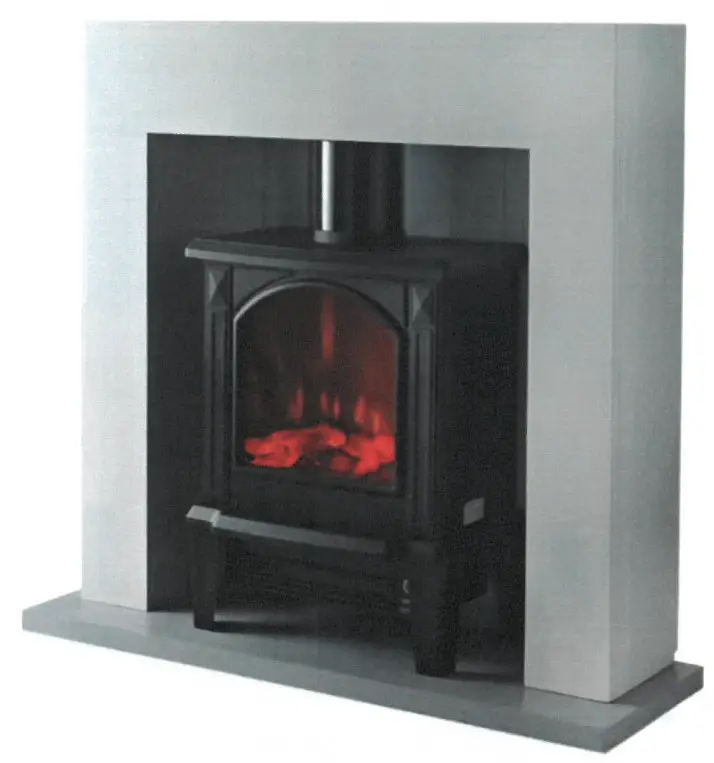 BLAUPUNKT 359775 Electric Heater Fire Stove Fireplace