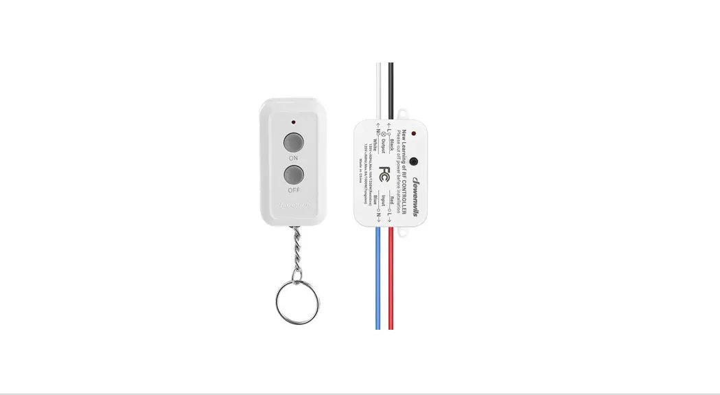 Dewenwils Try394 Wireless Remote Control Socket Instruction Manual
