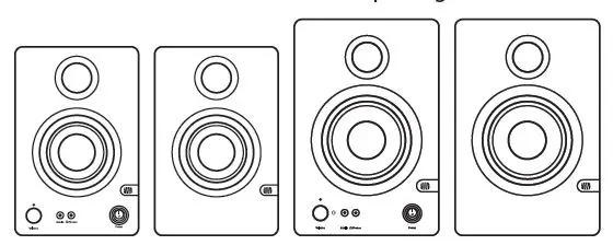 PreSonus Eris -series E3.5 High-Definition Media Reference Monitors FIG 3