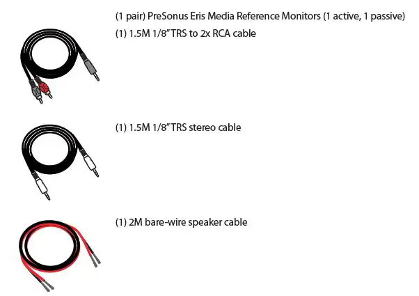 PreSonus Eris -series E3.5 High-Definition Media Reference Monitors FIG 4