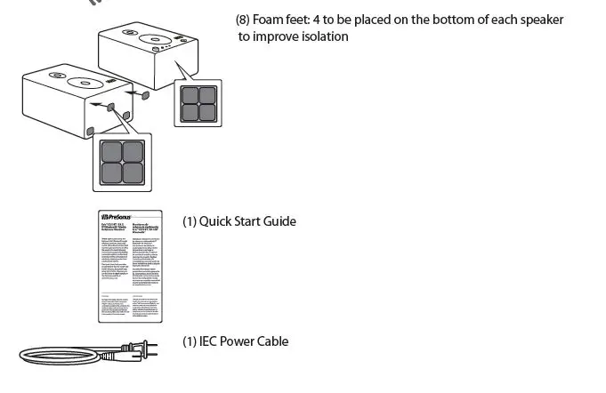 PreSonus Eris -series E3.5 High-Definition Media Reference Monitors FIG 5