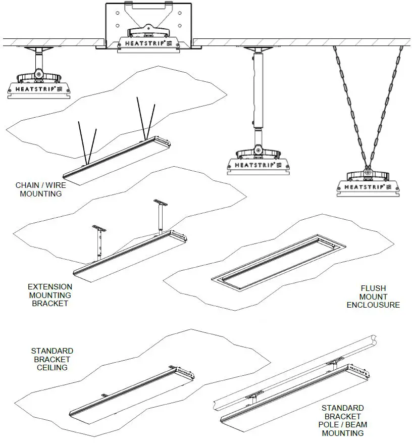 HEATSTRIP THE2400RA Elegance with Remote and App control-17