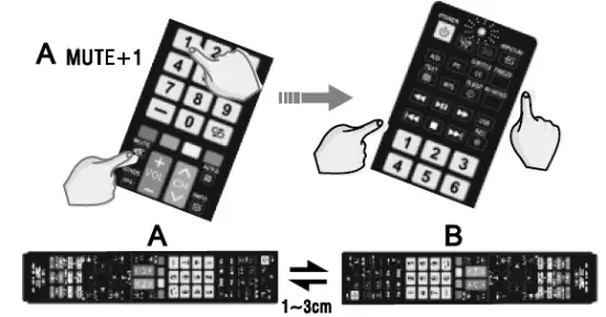 PIL1044 Universal Sharp TV Remote Control Fig12