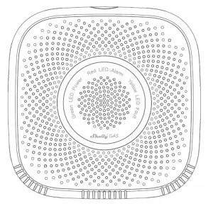 Shelly The most innovative Wi-Fi combustible gas sensor User Guide