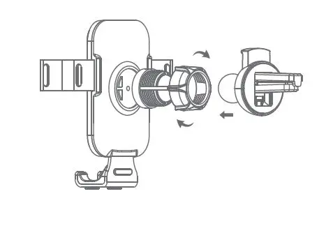 TELLUR TLL171211 Gravity CMH20 Car Phone FIG 1