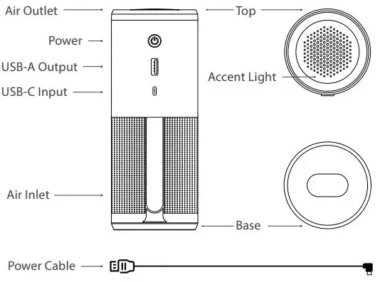 HoMEDiCS-AP-P60-Total-Clean-Portable-AirPurifier-1