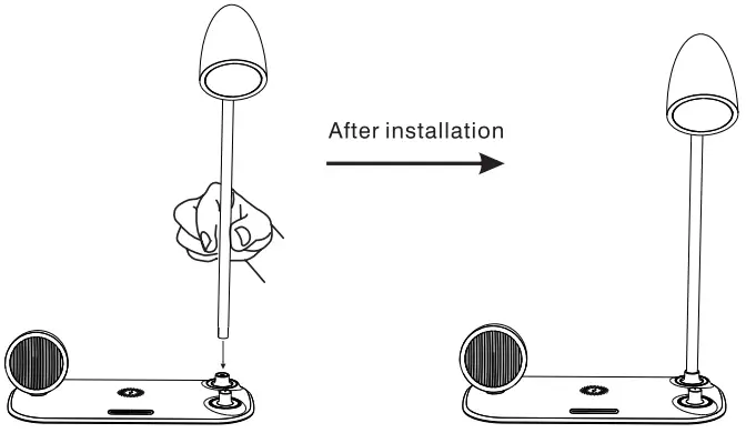 Shenzhen Semetor Electronics S31 Wireless Charger - DC socket