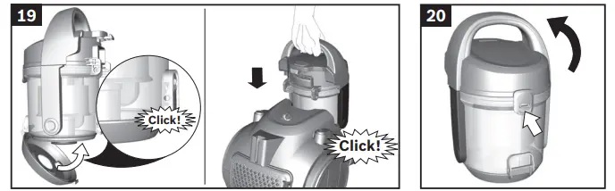 BOSCH BGS05A220 Bagless Vacuum Cleaner FIG 10