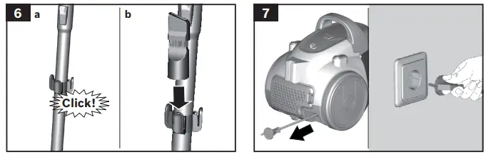 BOSCH BGS05A220 Bagless Vacuum Cleaner FIG 3