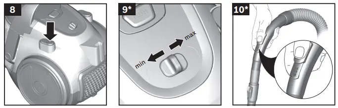 BOSCH BGS05A220 Bagless Vacuum Cleaner FIG 4