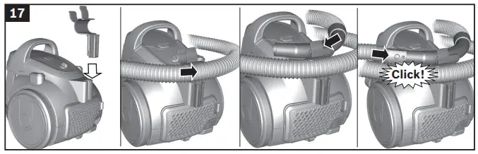 BOSCH BGS05A220 Bagless Vacuum Cleaner FIG 7