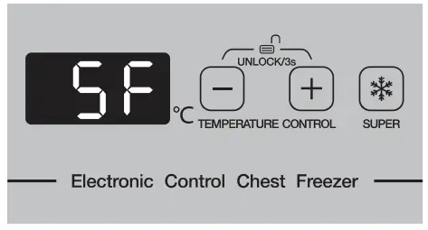 JOCEL JCH 400 Horizontal Freezer - Super functon
