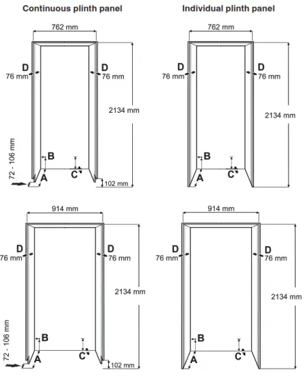 LIEBHERR EGN 91 Freezer - Individual plinth panel