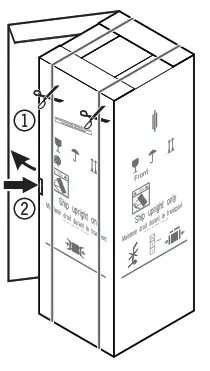 LIEBHERR EGN 91 Freezer - Unpacking