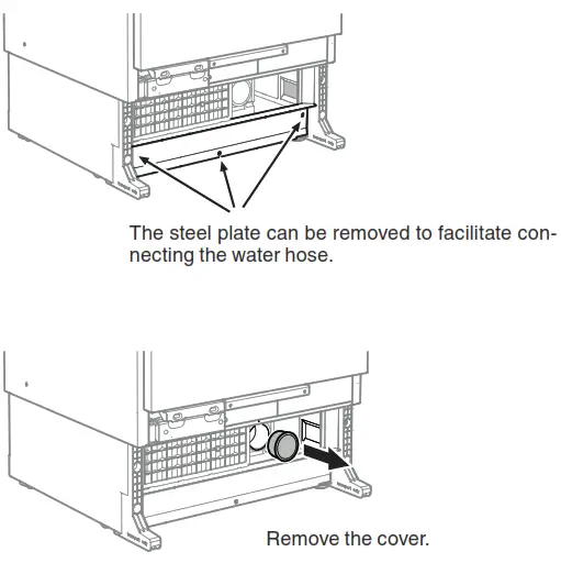 LIEBHERR EGN 91 Freezer - connection
