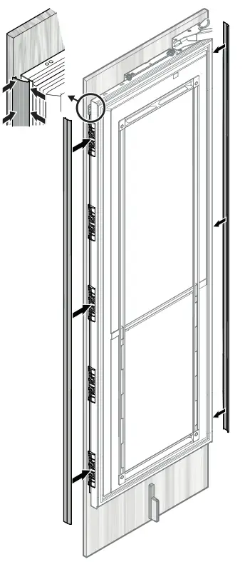 LIEBHERR EGN 91 Freezer - door